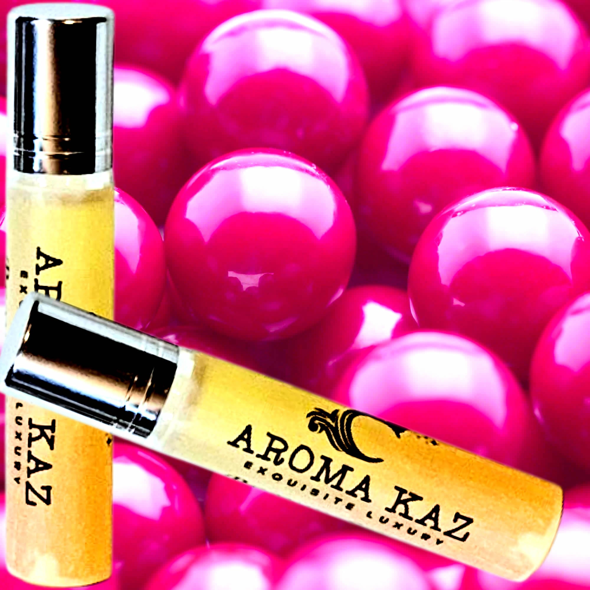 Cotton Candy Bubblegum Roll-On Perfume Plant-Based Vegan Cruelty Free