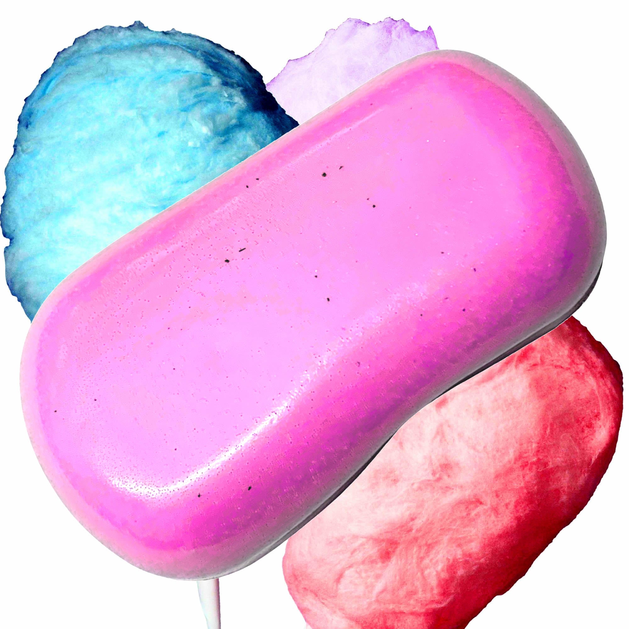 Cotton Candy Vegan Soap Bars Plant-Based Cruelty-Free Handcrafted