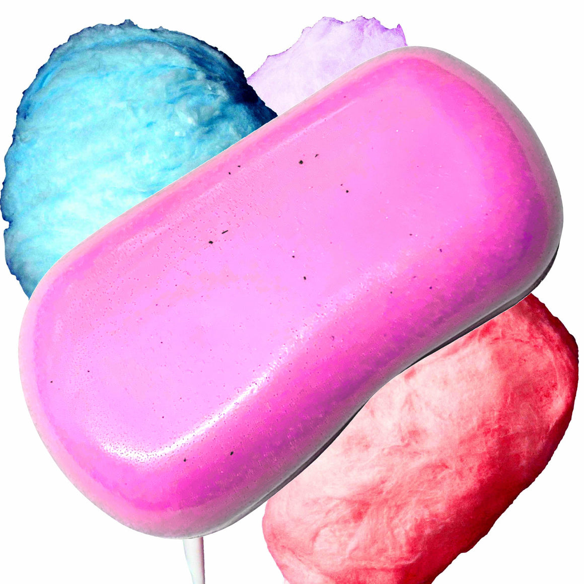 Cotton Candy Vegan Soap Bars Plant-Based Cruelty-Free Handcrafted