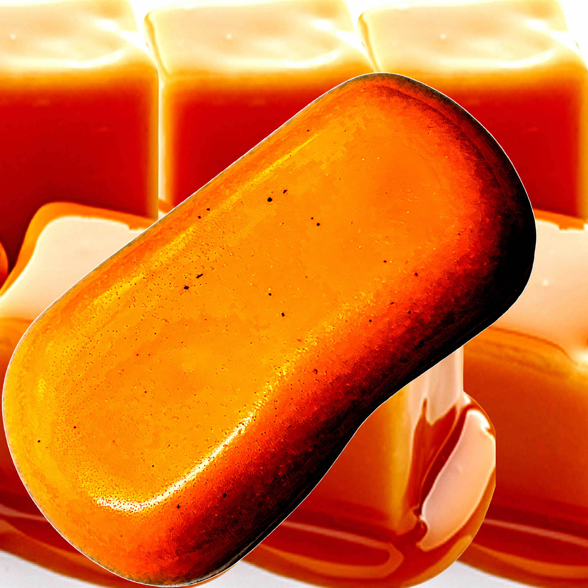 Creamy Caramel Vegan Soap Bars Plant-Based Cruelty-Free Handcrafted