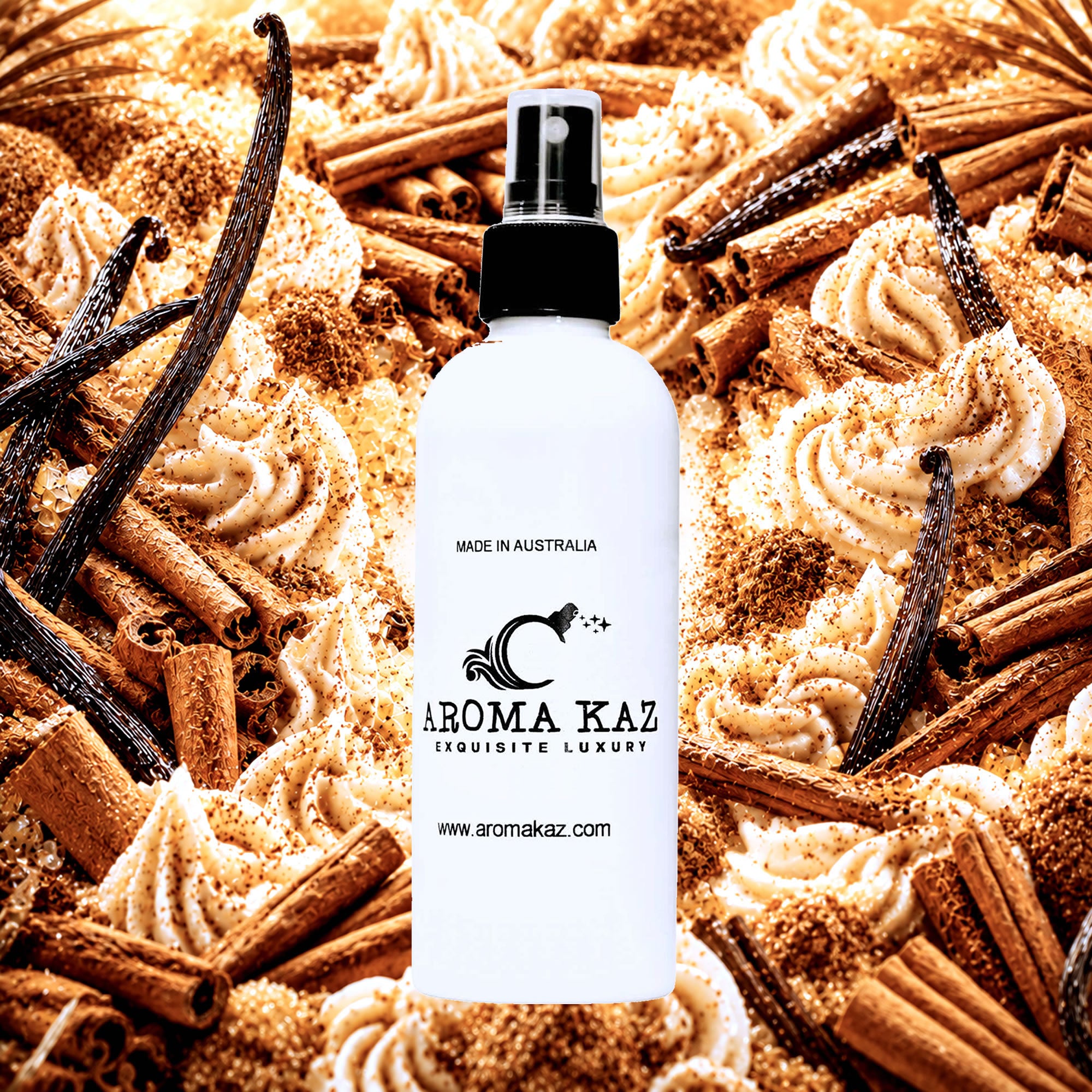 Creamy Cinnamon Vanilla Fragrance Body Spray
