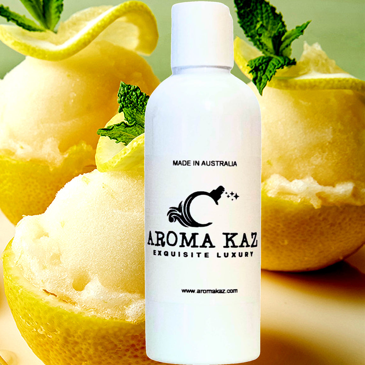 Creamy Lemon Gelato Body Wash/Shower Gel/Bubble Bath Plant Based Vegan Cruelty Free