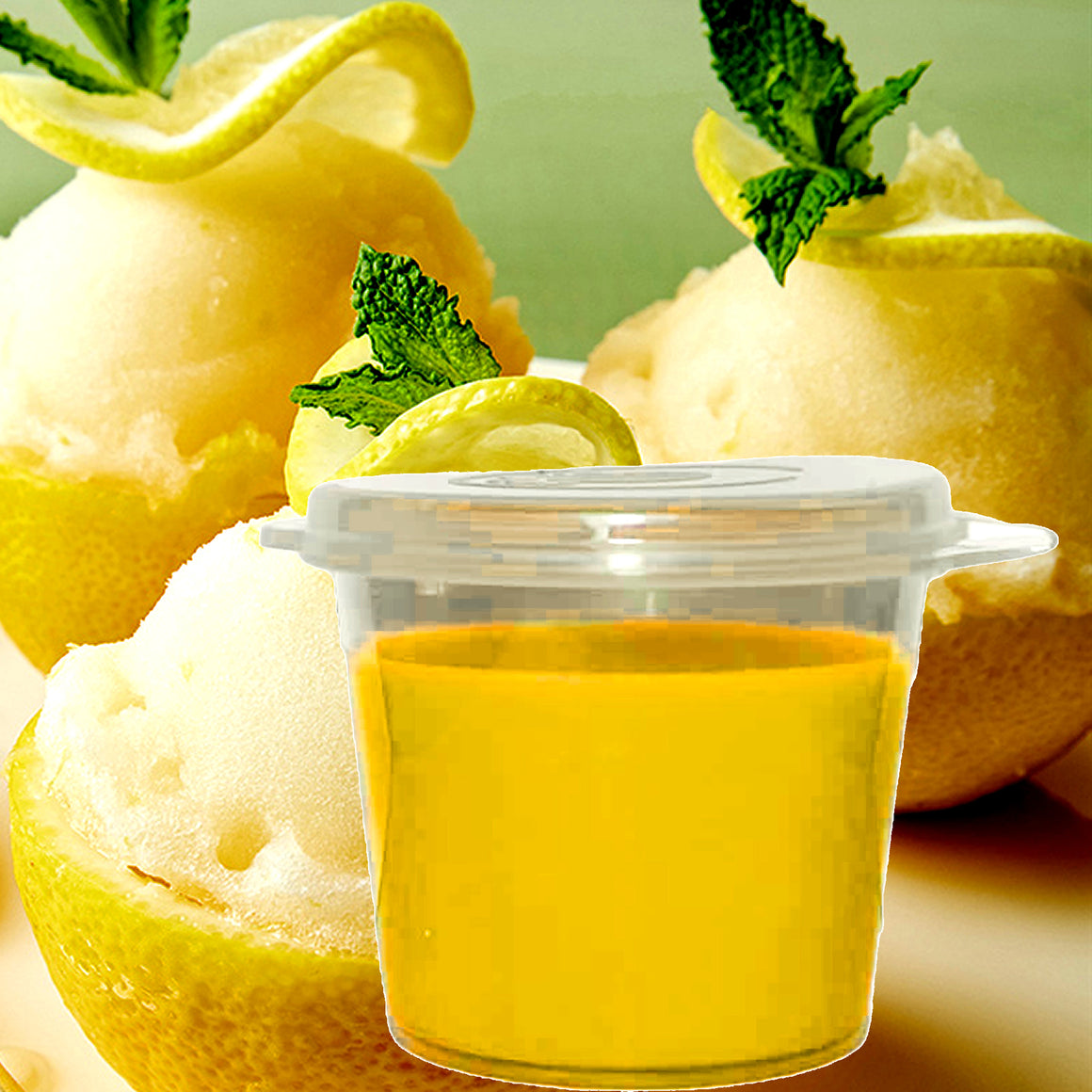 Creamy Lemon Gelato eco soy wax melts – vegan, cruelty-free featuring a bright sweet lemon gelato aroma, handmade in Australia.