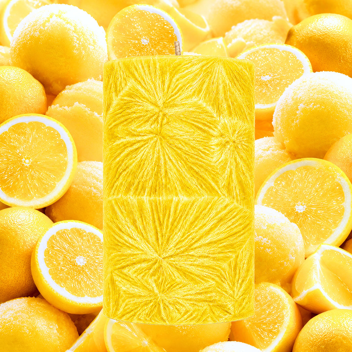 Creamy Lemon Gelato Pillar Candle