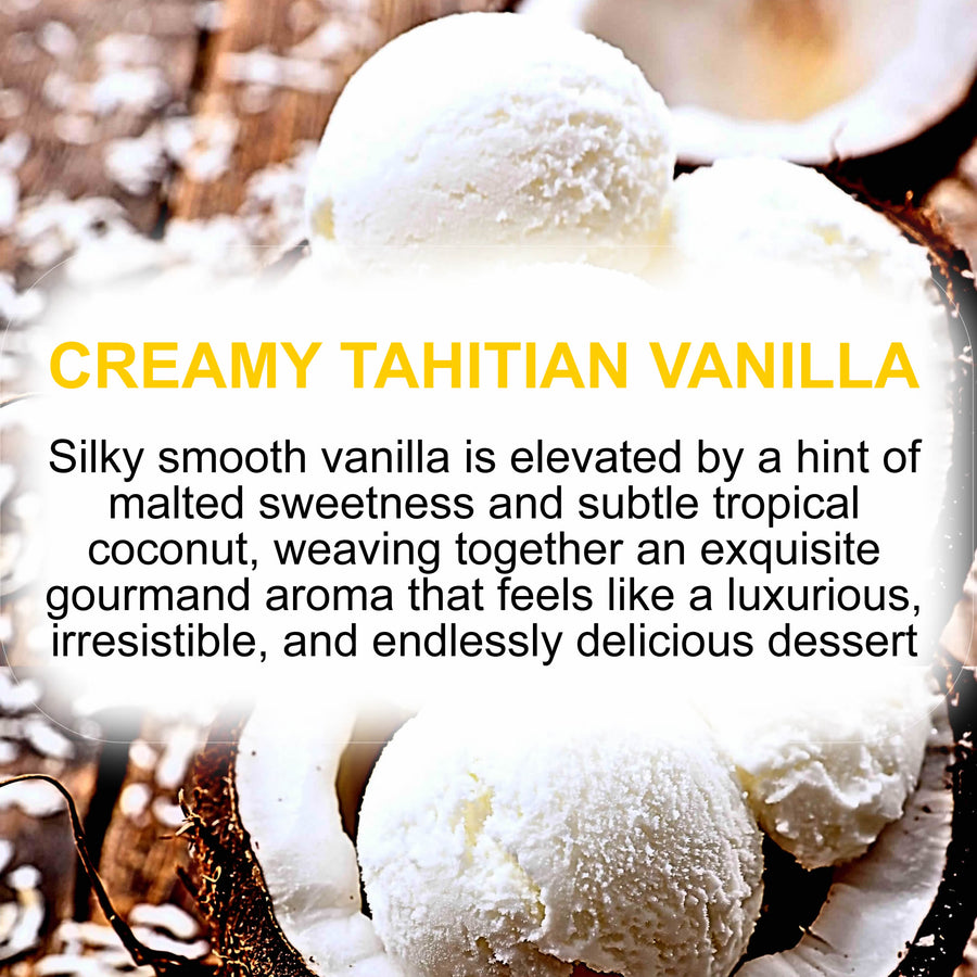 Creamy Tahitian Vanilla Soap Bars Plant Based – vegan, cruelty-free featuring exotic creamy Tahitian vanilla, handmade in Australia.