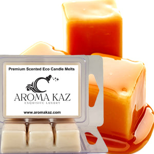 Creamy Caramel Eco Soy Candle Wax Melts Clam Packs