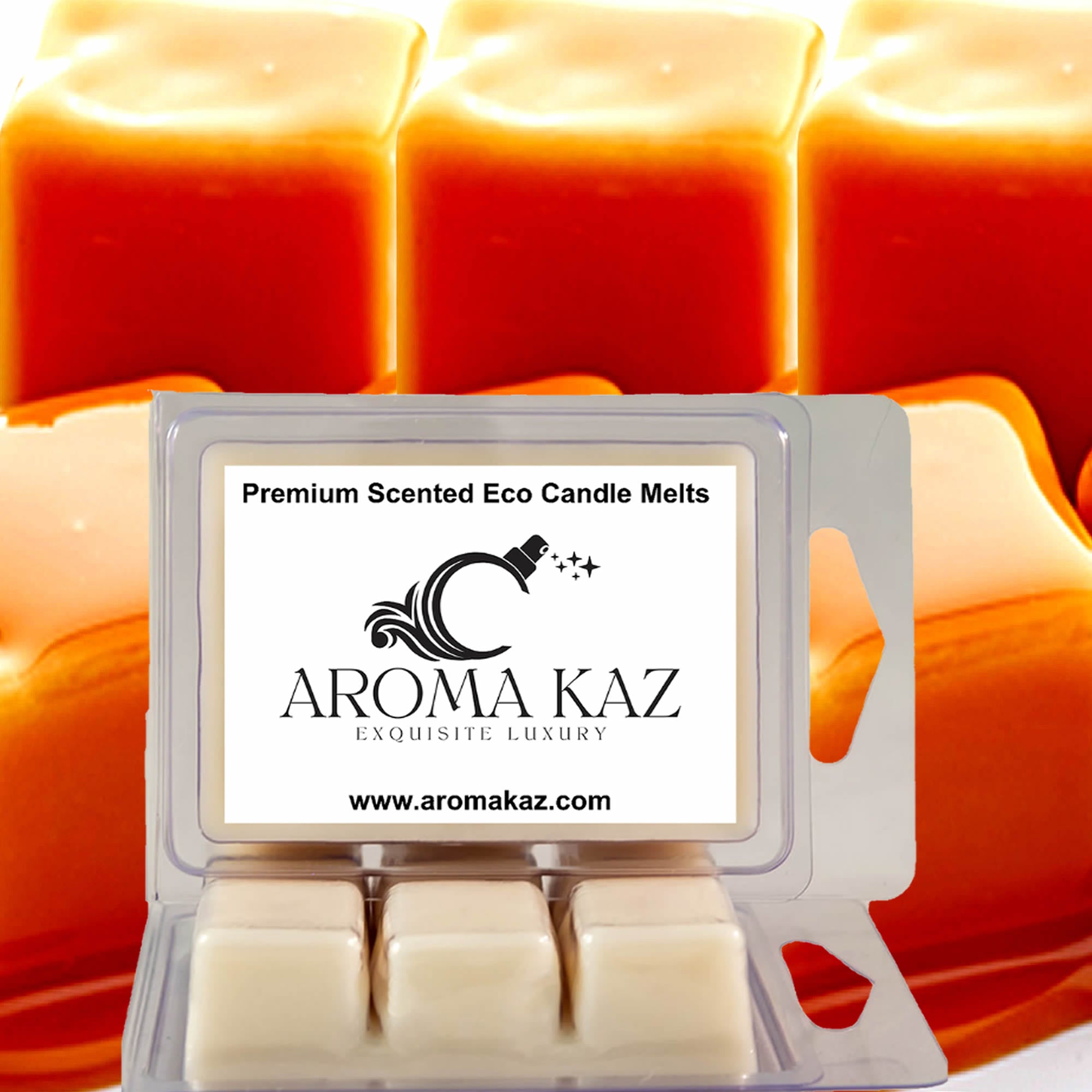 Creamy Caramel Soy Wax Melts – Hand-Poured, Plant-Based & Vegan