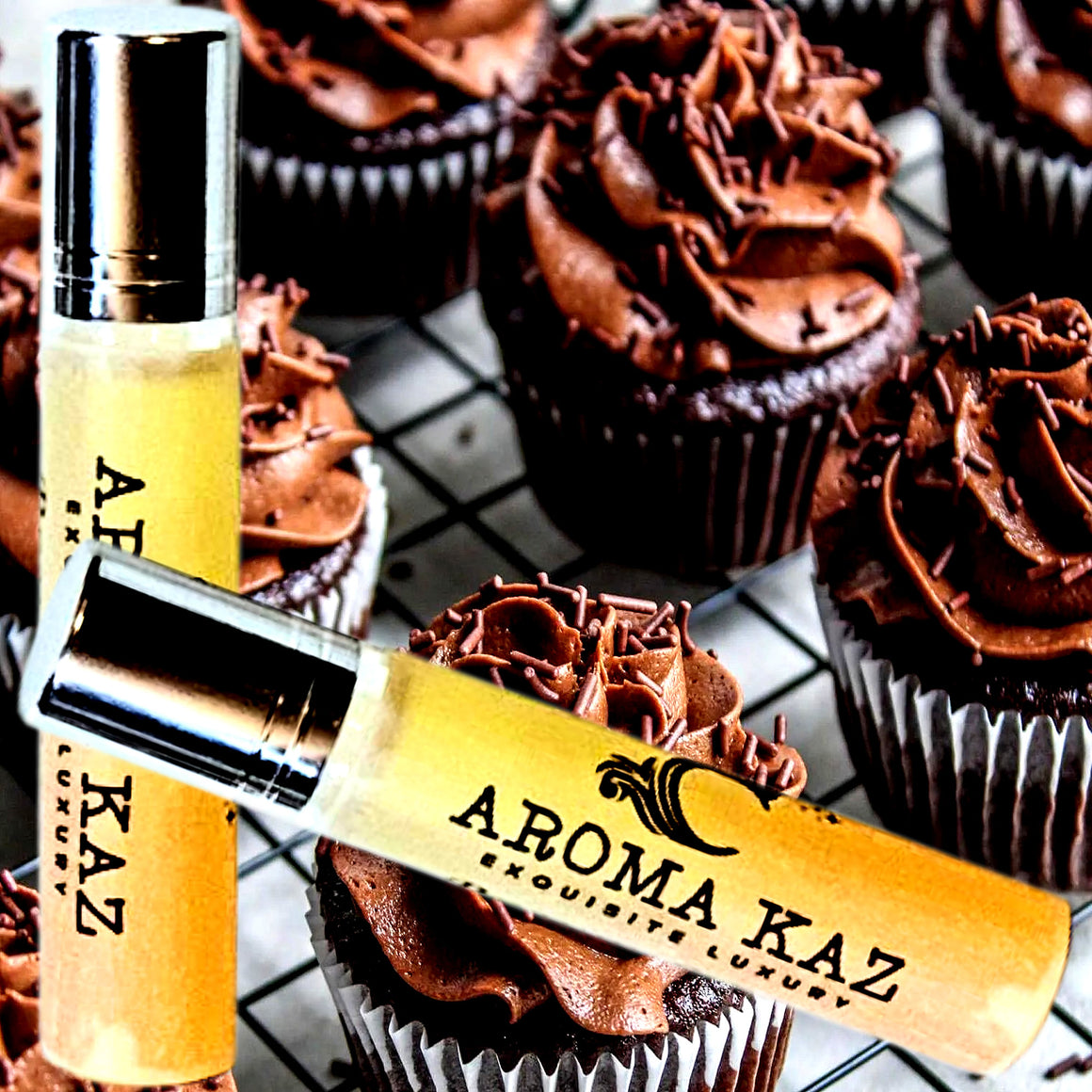 Creamy Chocolate Cupcakes Roll-On Perfume Plant-Based Vegan Cruelty Free