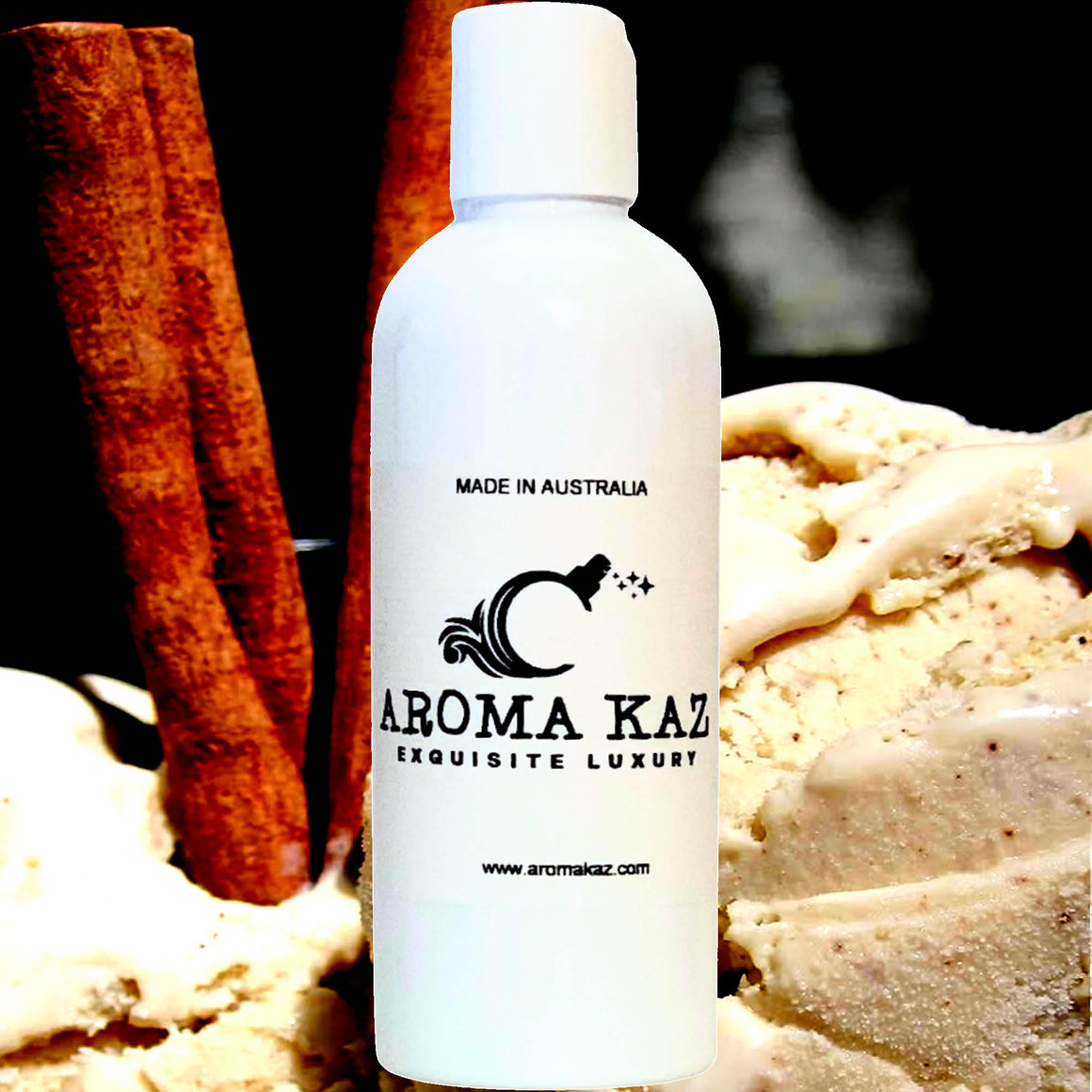 Creamy Cinnamon Vanilla Body Wash/Shower Gel/Bubble Bath Plant Based Vegan Cruelty Free
