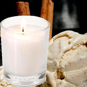 Creamy Cinnamon Vanilla Scented Eco Soy Votive Candles Hand Poured