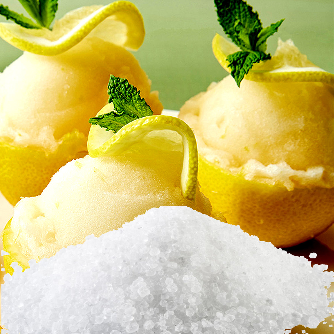 Creamy Lemon Gelato Vegan bath salts and bath soak crystals, cruelty-free and made in Australia. Highly scented, suitable for women and men. Perfect relaxation gift for him or her.