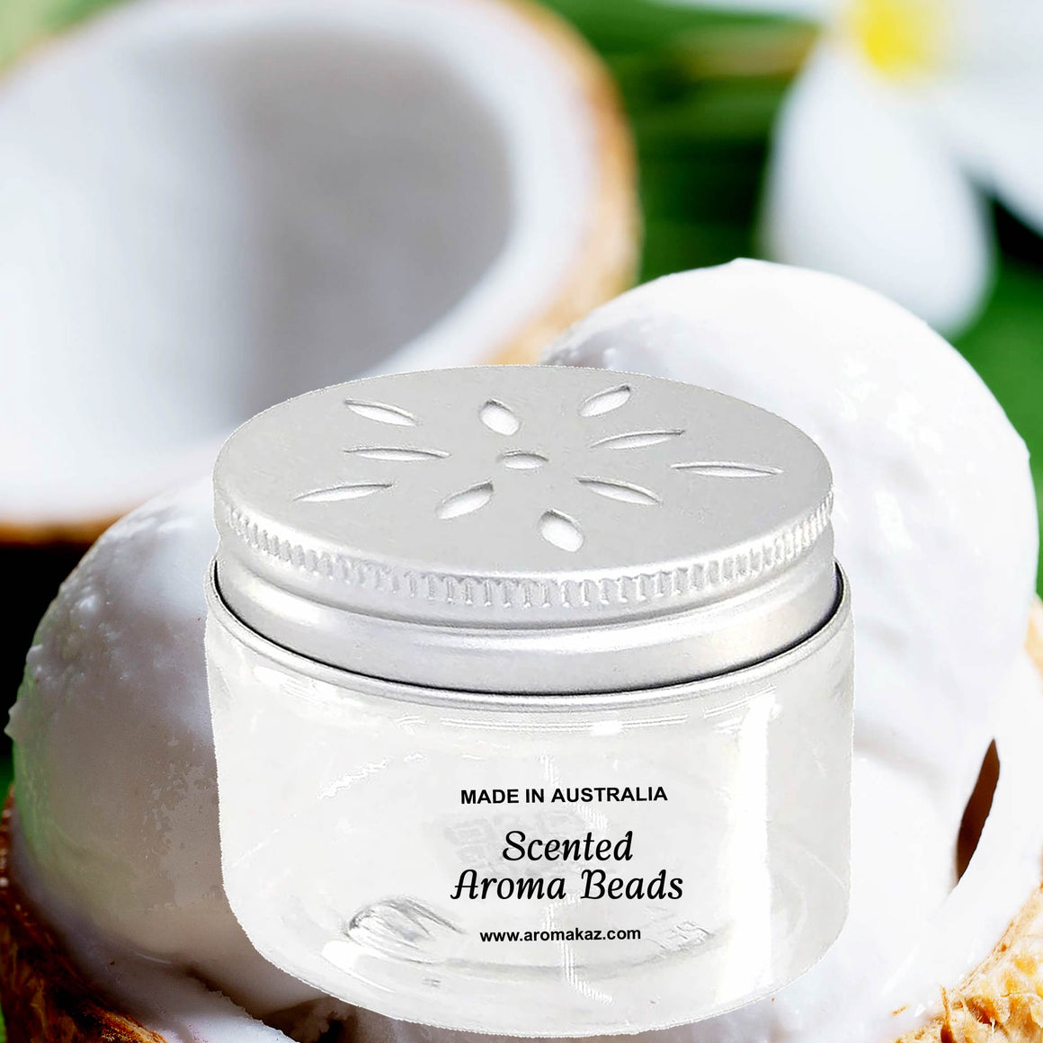 Creamy Tahitian Vanilla Air Freshener Aroma Beads - Room, Car, Pantry, Pet Areas, Linen