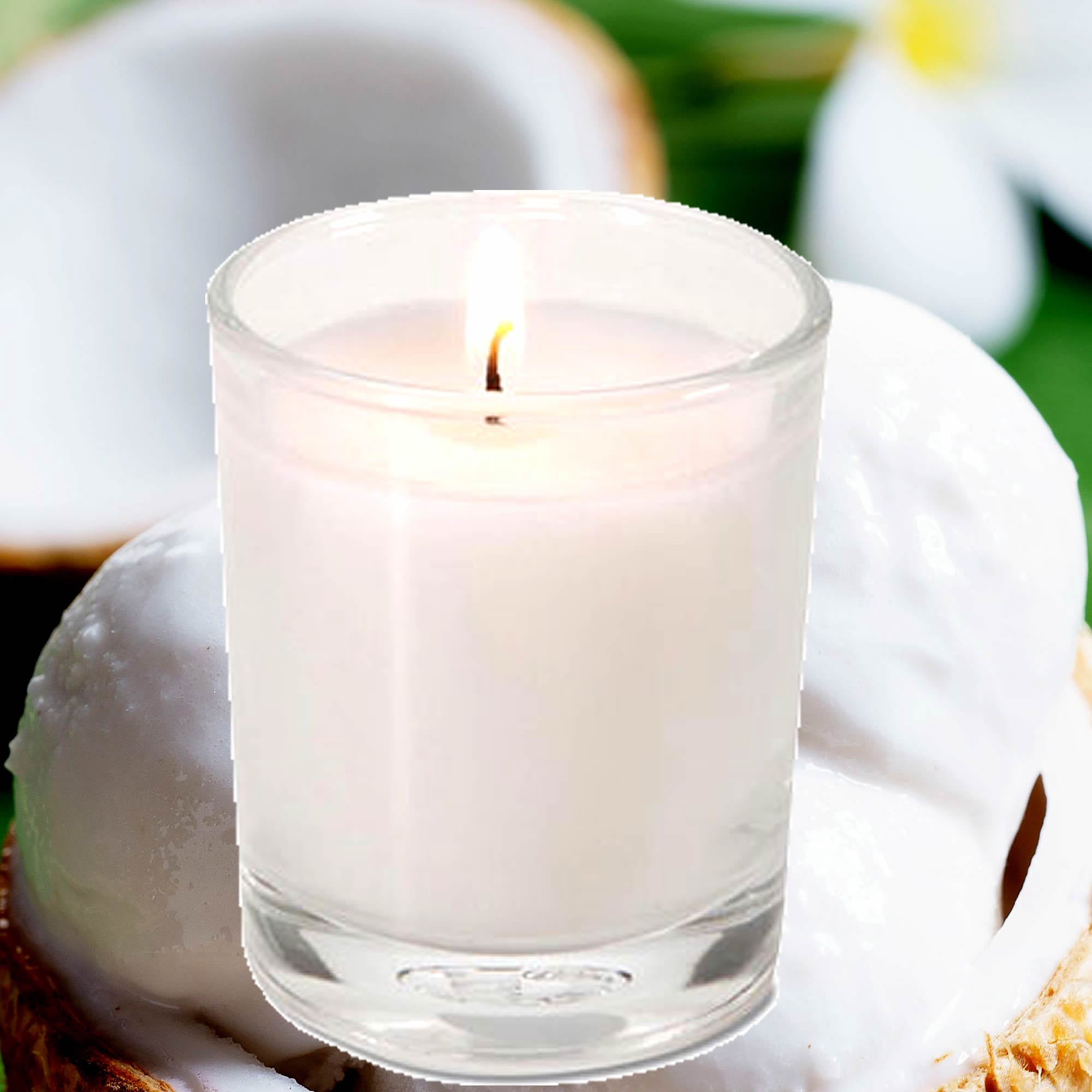 Creamy Tahitian Vanilla Eco Soy Votive Candles – Clean Burn, Plant-Based, Vegan & Pet Safe