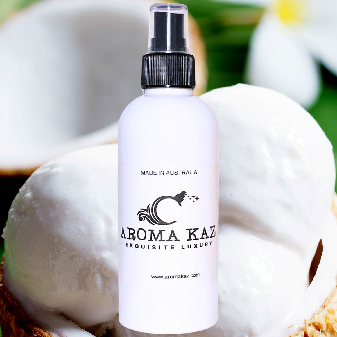Creamy Tahitian Vanilla Car Air Freshener Spray – Plant-Based, Vegan, Cruelty-Free & Pet Safe