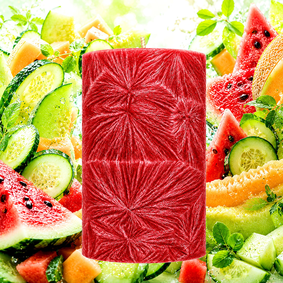 Cucumber Melon Dew Pillar Candle