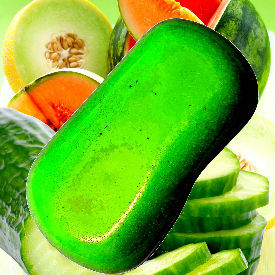 Cucumber Melon Dew Vegan Soap Bars Plant-Based Cruelty-Free Handcrafted