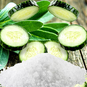Cool Cucumber & Wild Sage Bath Salts/Bath Soak/Bath Crystals