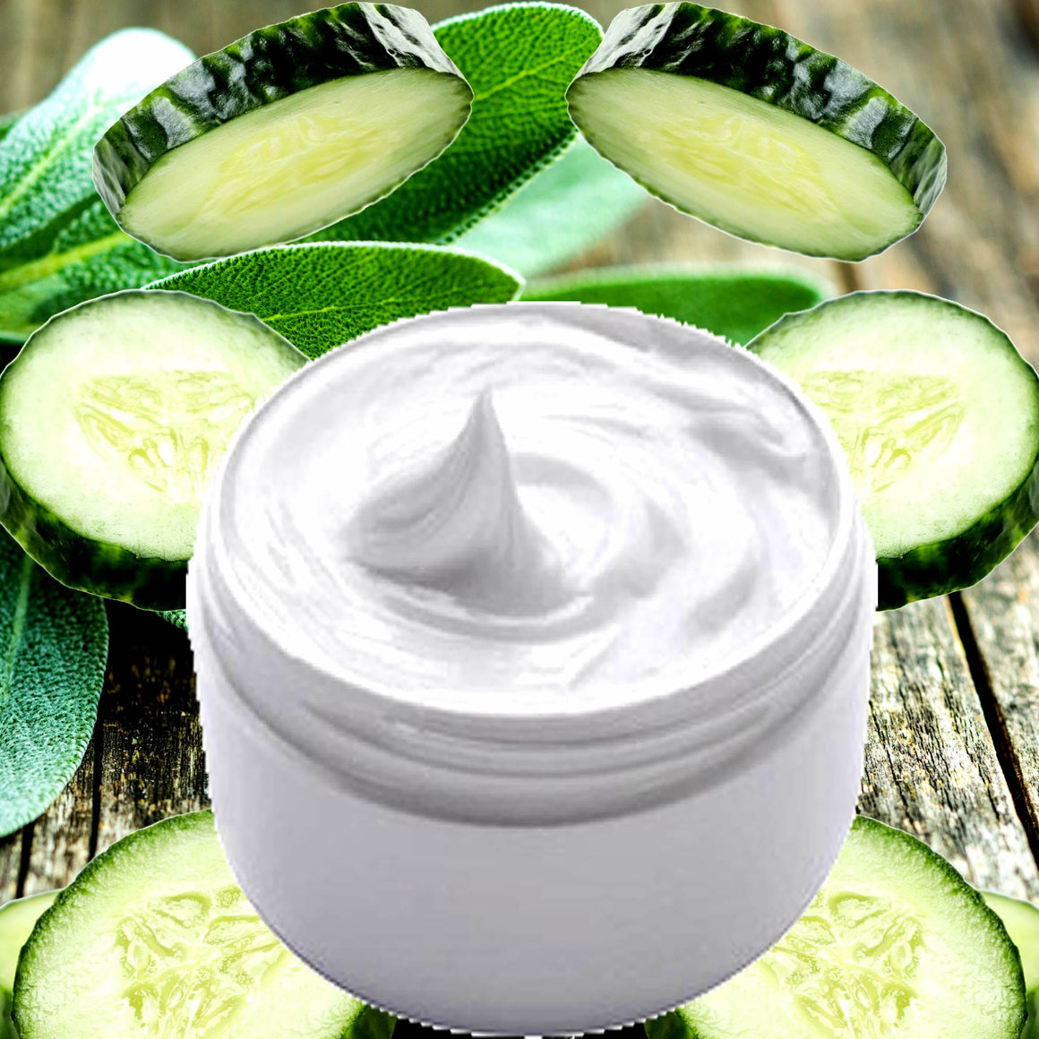 Cool Cucumber & Wild Sage Hydrating vegan body and hand cream moisturizer. Handmade in Australia, cruelty free, long-lasting fragrance, perfect for all skin types and ideal as a gift for men or women.