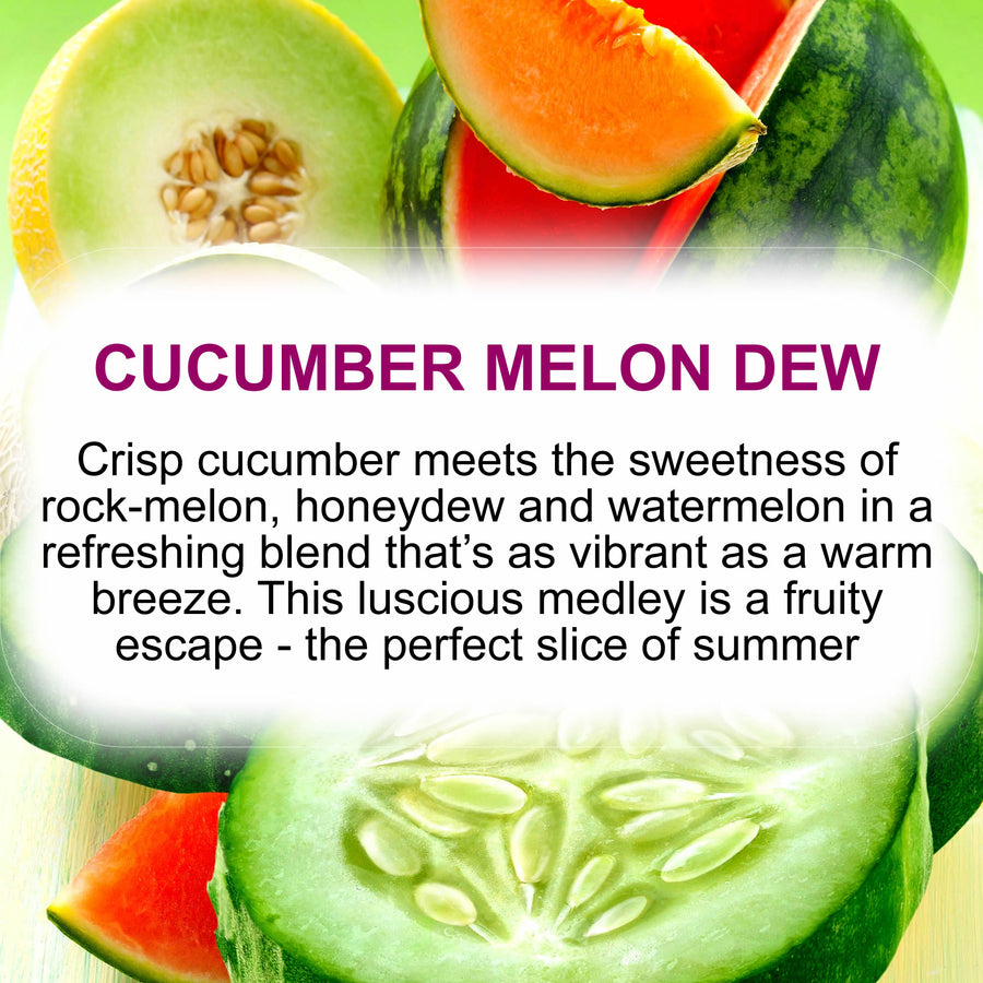 Cucumber Melon Dew Eco Soy Votive Candles – Clean Burn, Plant-Based, Vegan & Pet Safe