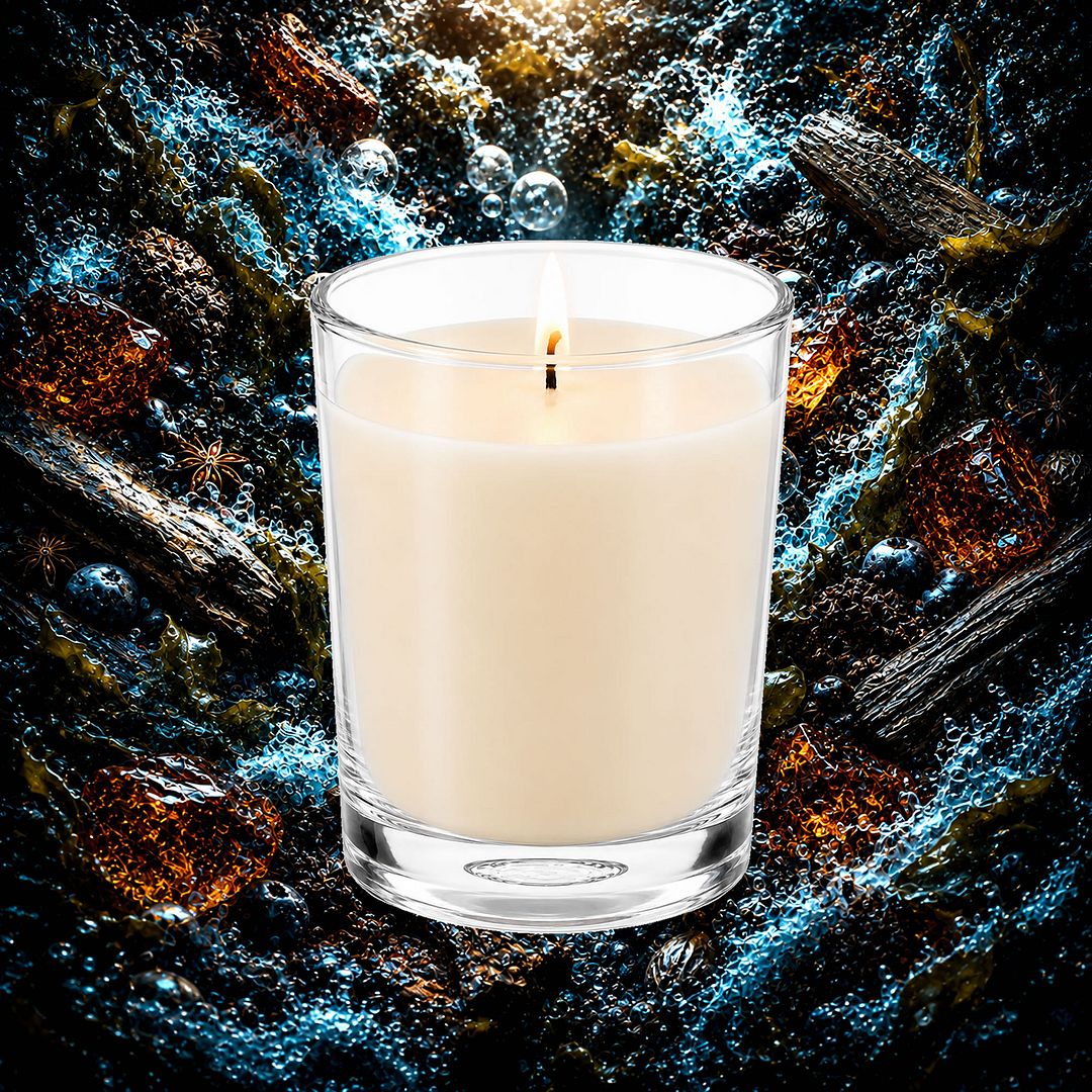 Sea Spice For Men Scented Votive Candles eco soy plant based – vegan, cruelty-free featuring fresh marine spices and masculine oceanic notes, handmade in Australia.