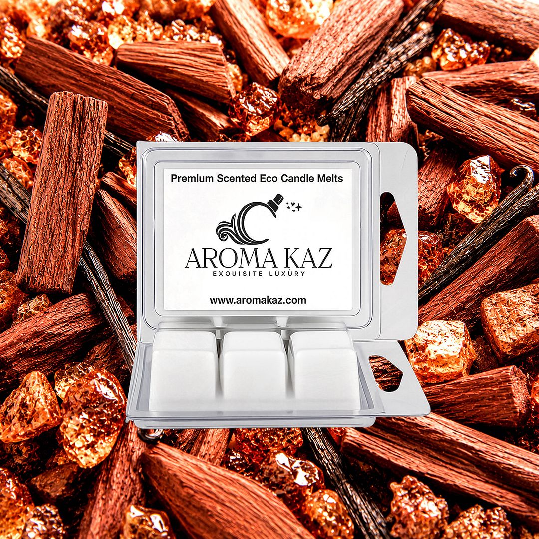 Sandalwood Vanilla Musk eco soy wax melts – vegan, cruelty-free featuring warm sandalwood, creamy vanilla, and exotic musk, handmade in Australia.