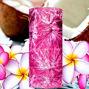 Coconut Frangipani Palm Wax Pillar Candle