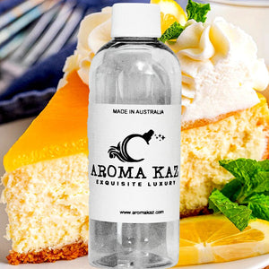 Lemon Cheesecake Vegan candle and soap making fragrance oil, cruelty-free and made in Australia. Ideal for DIY crafts, candles, soaps, bath body and home fragrance projects.