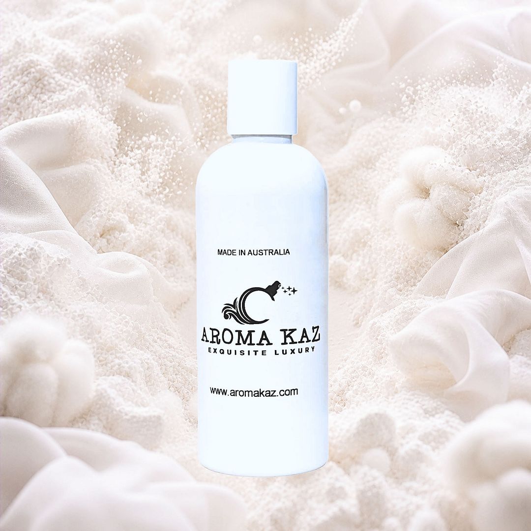 Baby Talc Powder Body Wash Shower Gel – vegan, cruelty-free featuring soft clean powdery aroma, handmade in Australia.
