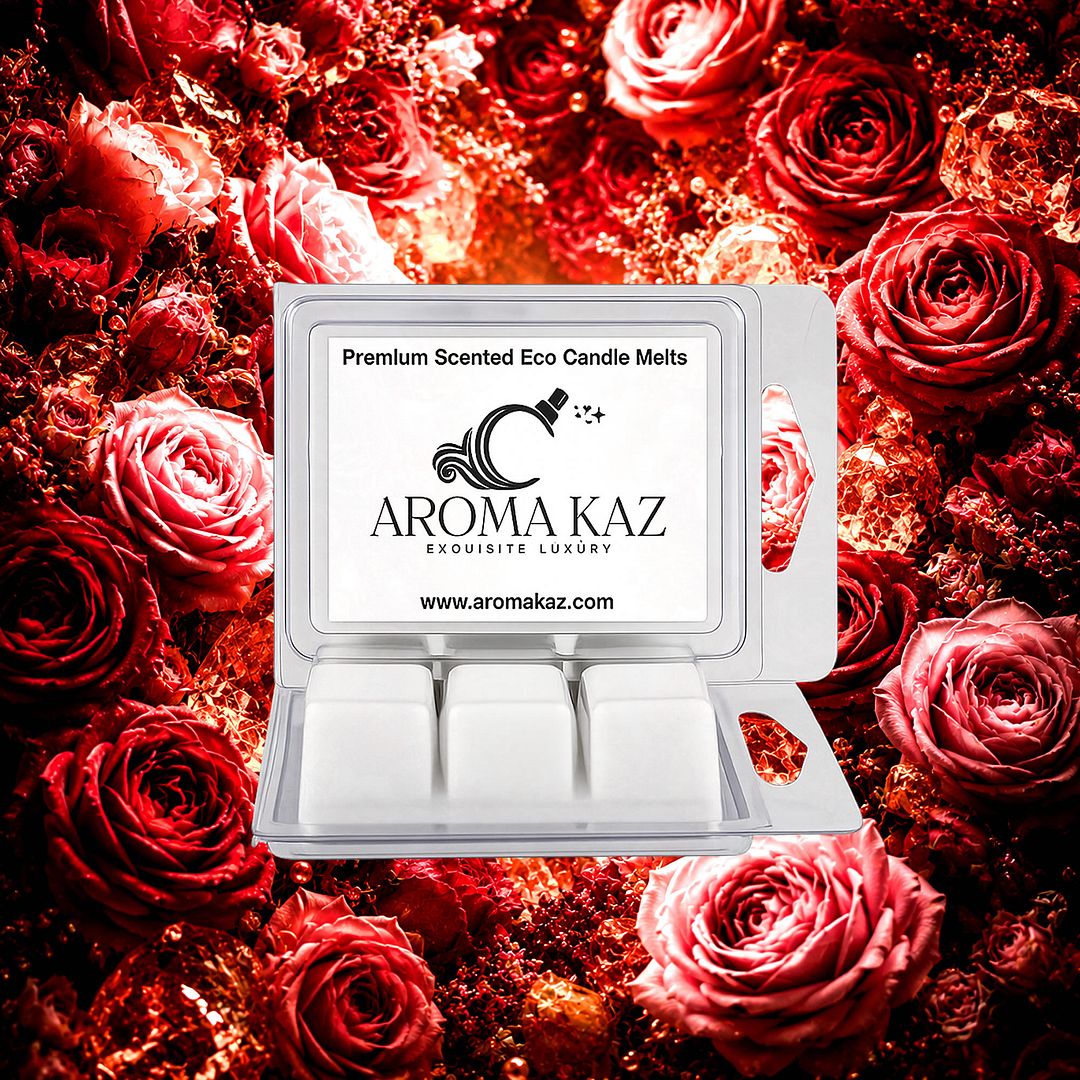 Rose Musk eco soy wax melts – vegan, cruelty-free featuring romantic rose and smooth sensual musk, handmade in Australia.