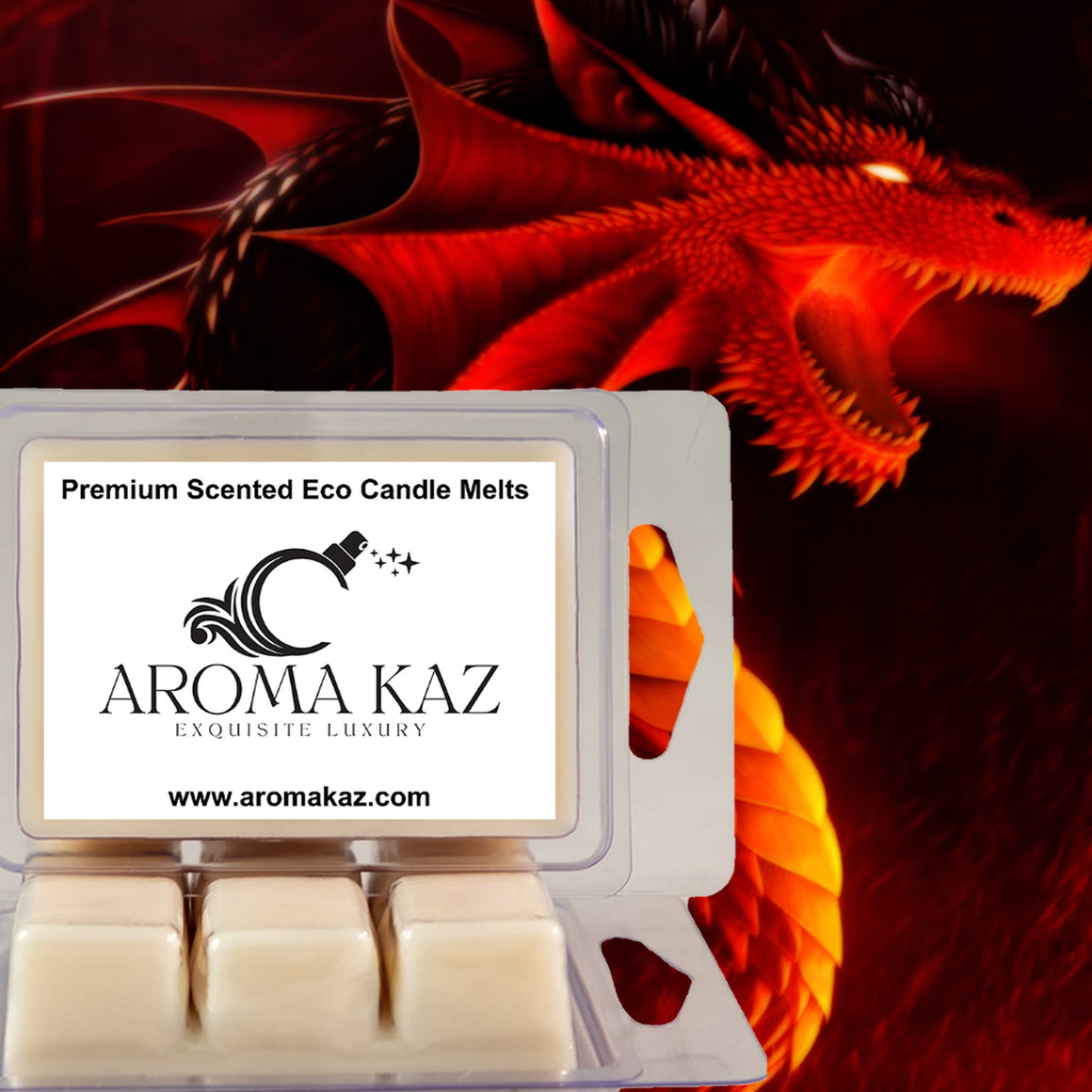 Dragons Blood Eco Soy Candle Wax Melts Clam Packs