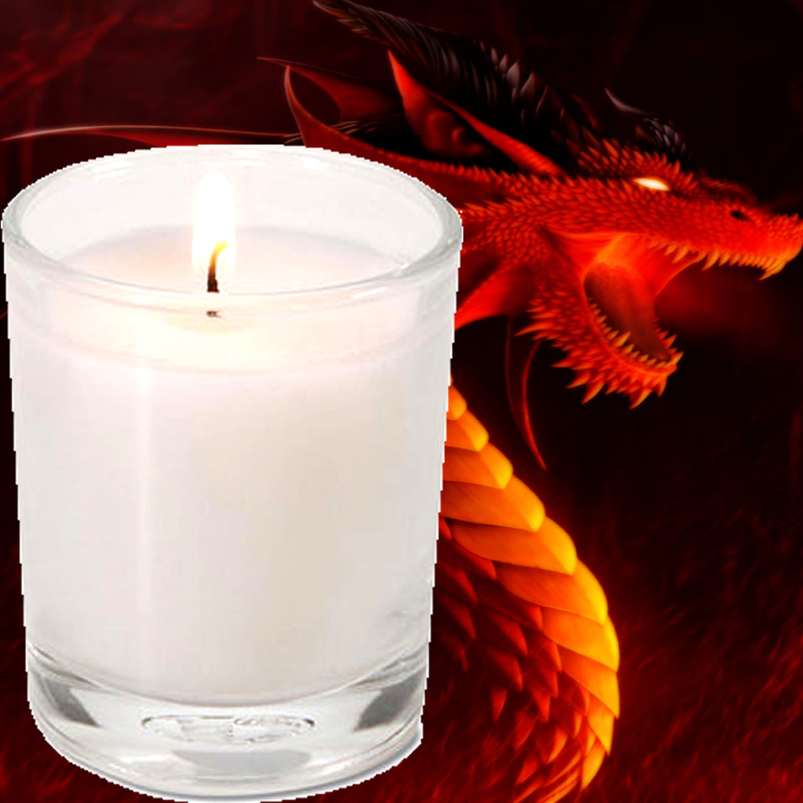 Dragons Blood Scented Eco Soy Votive Candles Hand Poured