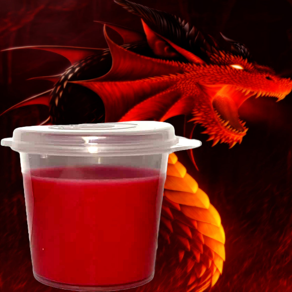 Dragons Blood Eco Soy Shot Pot Candle Melts