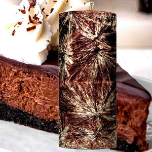 Chocolate Cheesecake Palm Wax Pillar Candle