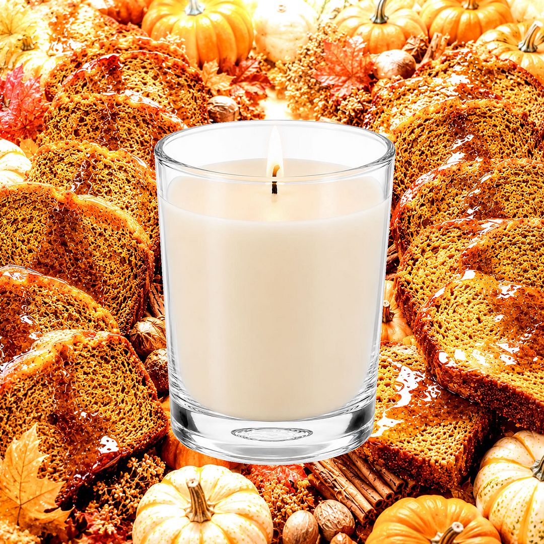 Maple Pumpkin Bread Scented Votive Candles eco soy plant based – vegan, cruelty-free featuring spiced pumpkin bread, nutmeg, allspice and sweet maple syrup, handmade in Australia.