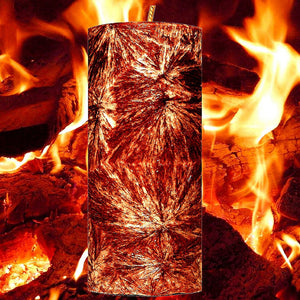 Wild Fire For Men Palm Wax Pillar Candle