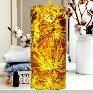 Clean Cotton Scented Palm Wax Pillar Candle Hand Poured