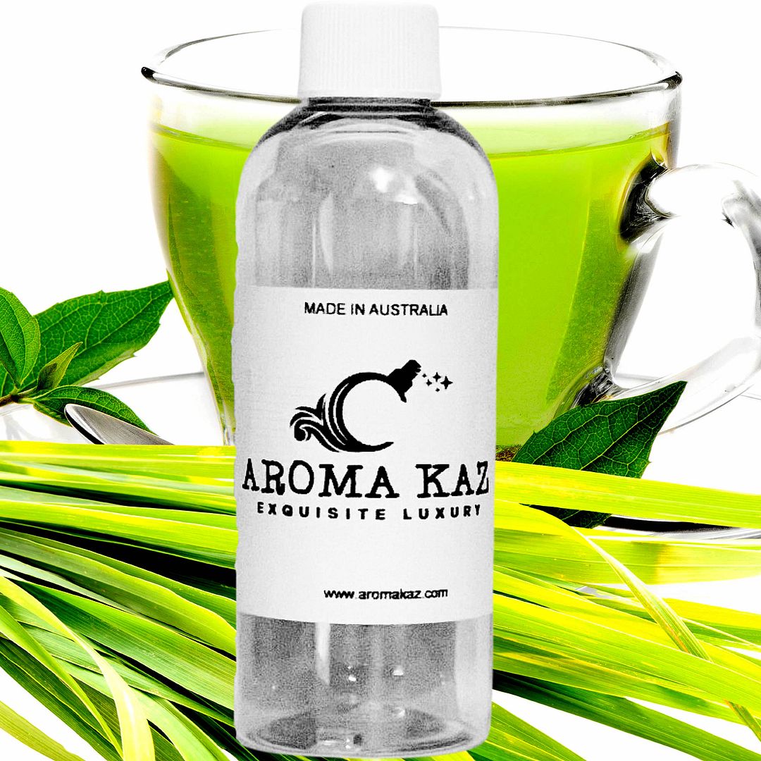 Green Tea & Lemongrass Candle Soap Craft Making Fragrance Oil