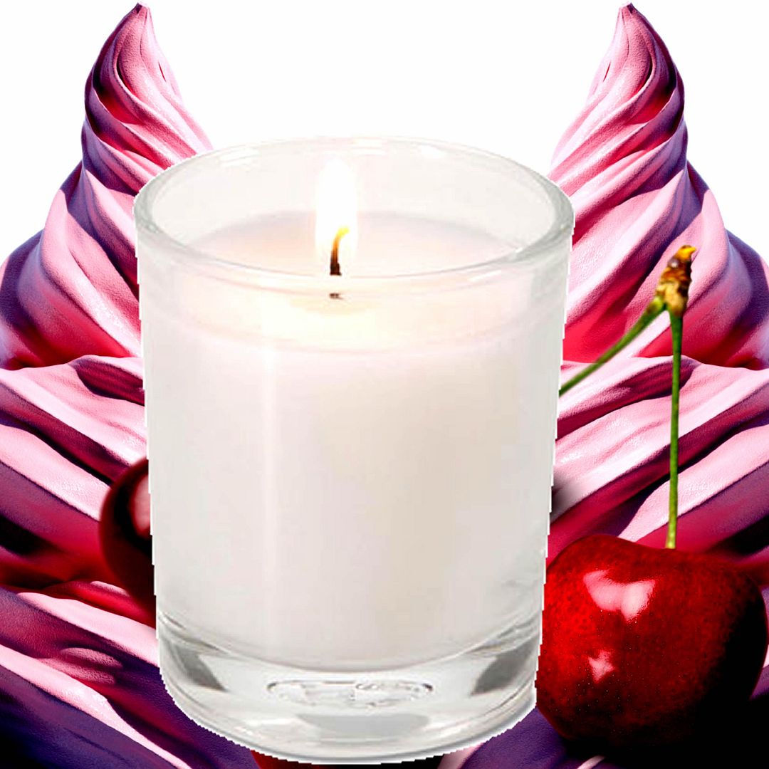 Cherry Musk Vanilla Eco Soy Votive Candles
