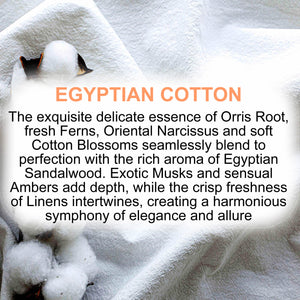 Egyptian Cotton Body Spray Mist - Vegan, Cruelty-Free, Alcohol-Free Perfume