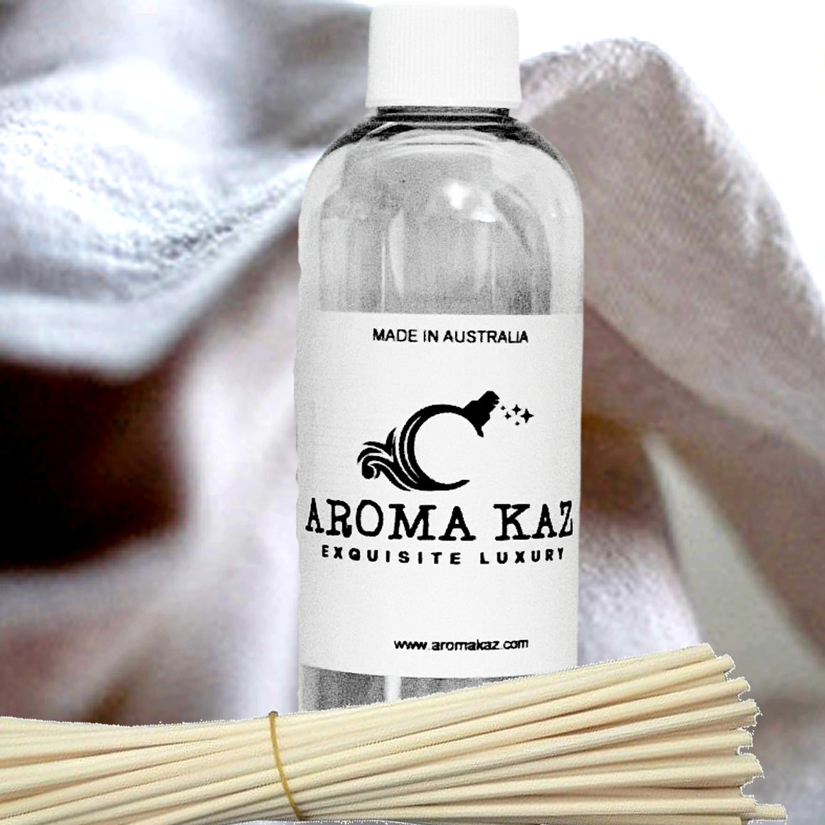 Egyptian Cotton Diffuser Fragrance Oil with Reeds – Vegan Cruelty-Free Home Aroma