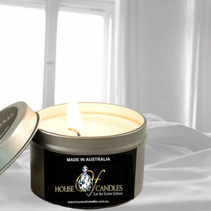 Egyptian Linen Scented Eco Soy Tin Candles