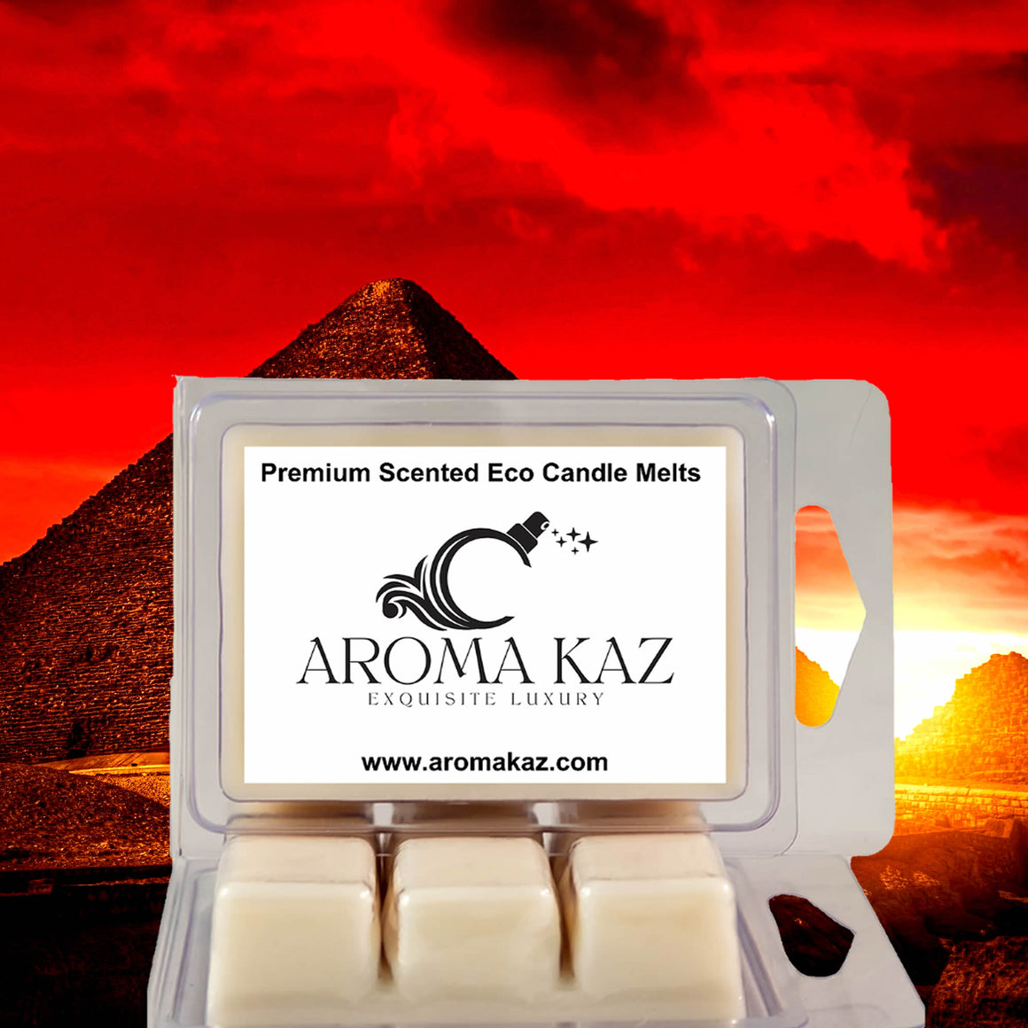 Egyptian Sandalwood Soy Wax Melts – Hand-Poured, Plant-Based & Vegan