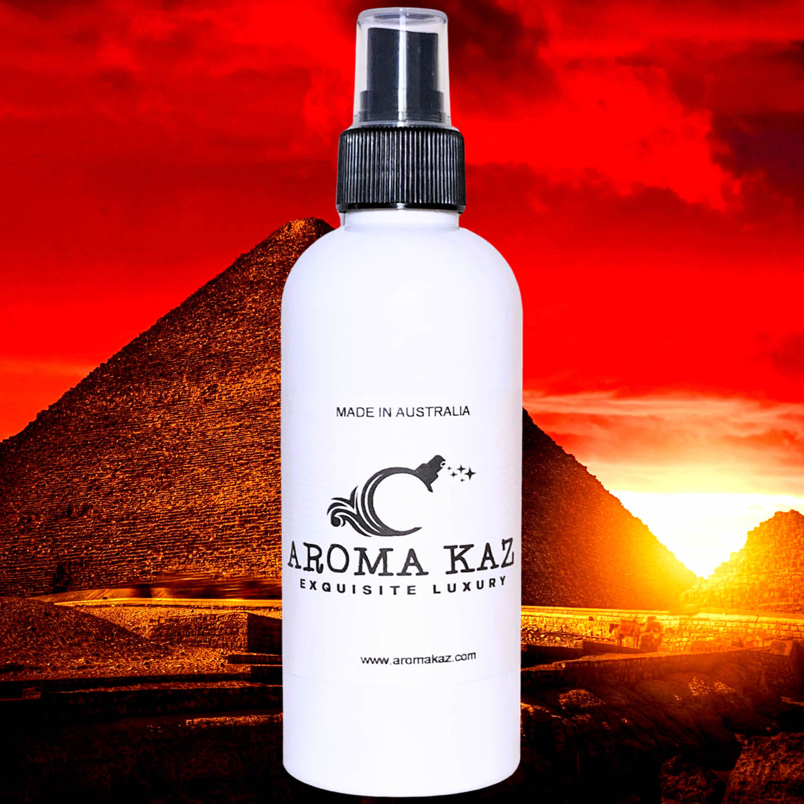 Egyptian Sandalwood Car Air Freshener Spray – Plant-Based, Vegan, Cruelty-Free & Pet Safe