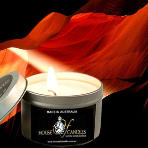 Egyptian Sandalwood Scented Eco Soy Tin Candles