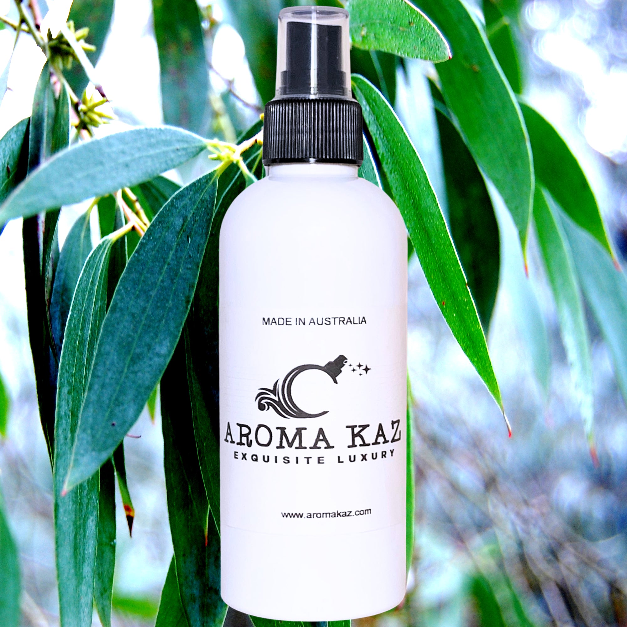 Eucalyptus & Citronella Body Spray Mist – vegan, cruelty-free body spray featuring crisp eucalyptus and bright citrus citronella, handmade in Australia.