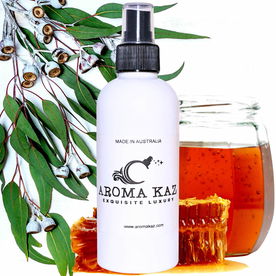 Eucalyptus & Honey Room/Linen Spray Plant-Based Vegan Cruelty-Free Pet Safe