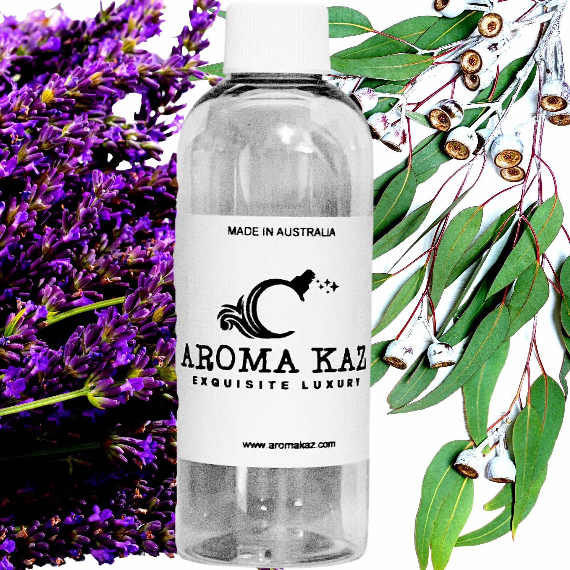 Eucalyptus & Lavender fragrance oil for candle making, soap making and perfume blending – vegan, cruelty-free featuring calming lavender and fresh eucalyptus, handmade in Australia.