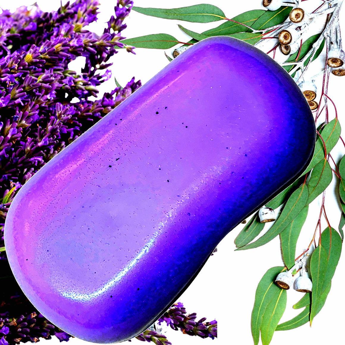Eucalyptus & Lavender Vegan Soap Bars Plant-Based Cruelty-Free Handcrafted