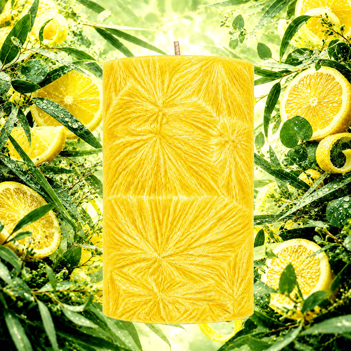 Eucalyptus & Lemon Pillar Candle