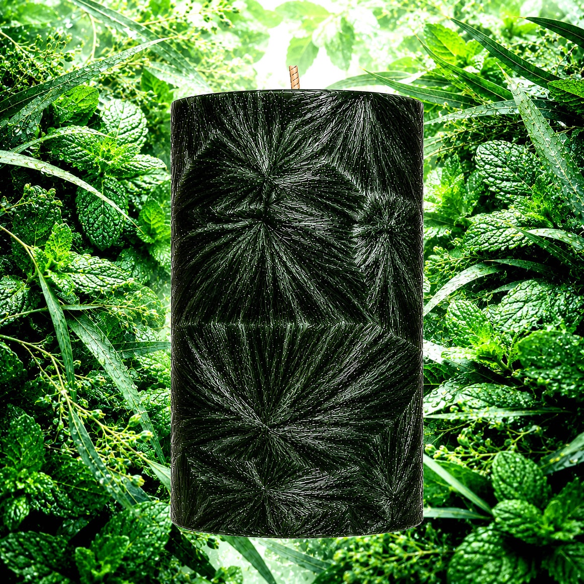 Eucalyptus & Peppermint Pillar Candle
